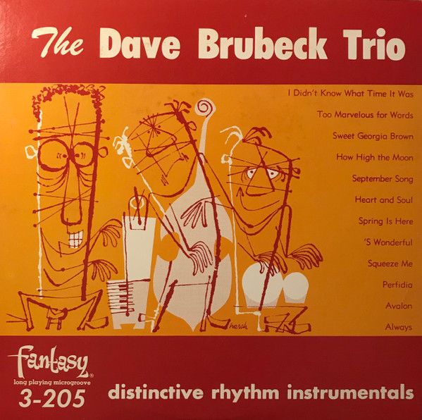 Dave Brubeck Trio - Distinctive Rhythm Instrumentals - 13825