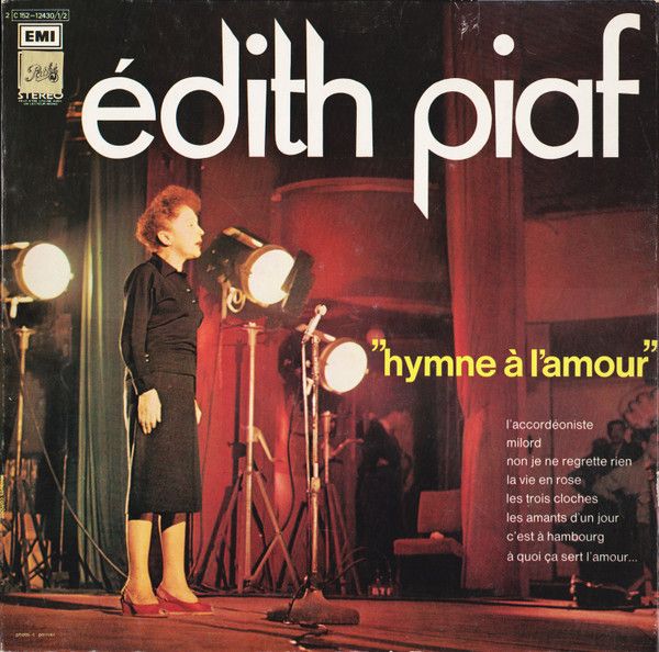 Edith Piaf - Hymne À L'amour - 12197