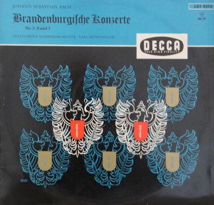 Johann Sebastian Bach - Brandenburgische Konzerte Nr. 2, 4 und 5 - 12709