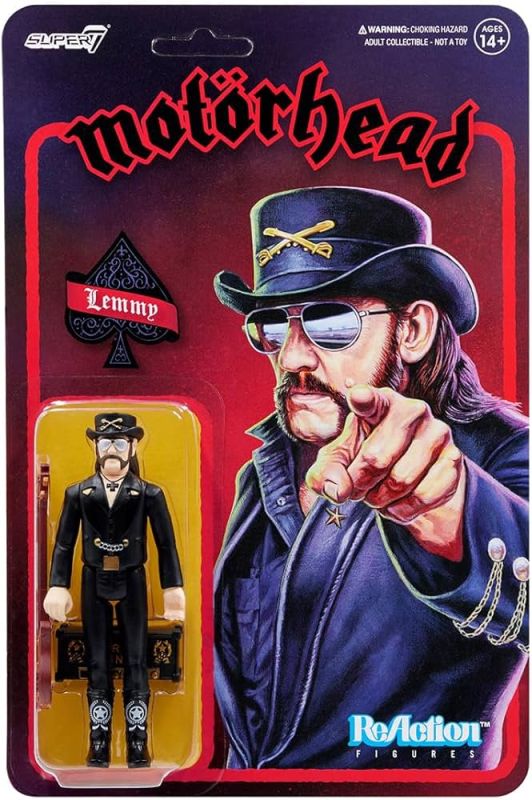 Motörhead - Lemmy (Modern Cowboy) Reaction Figure - 3.75" - 13457