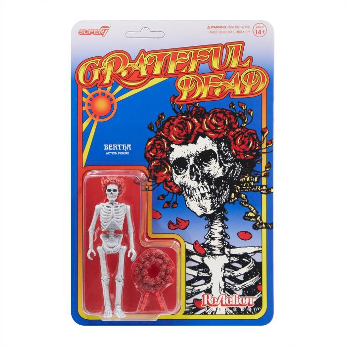 Grateful Dead - Bertha (Super7) Reaction Figure - 3.75" - 13478